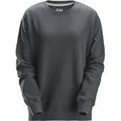 Snickers Workwear 2827 Dames Sweatshirt Staalgrijs maat M dames
