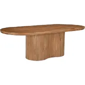 LivingFurn Sevilla eettafel licht bruin 250cm