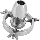 Fetish - metalen anaalspreider (zilver)