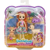 Enchantimals Goat Family With Pets Doll Veelkleurig Kinderen
