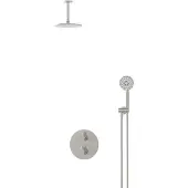 Maxaro Radius Regendouche Inbouw | Rvs 20 cm Regendouche Thermostatisch