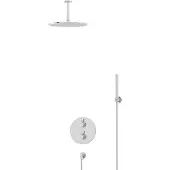 Maxaro Radius Regendouche Inbouw | Chroom 30 cm Regendouche Thermostatisch