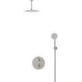 Maxaro Radius Regendouche Inbouw | Rvs 25 cm Regendouche Thermostatisch