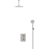 Maxaro Radius Regendouche Inbouw | Rvs 25 cm Regendouche Thermostatisch
