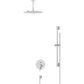 Maxaro Radius Regendouche Inbouw | Chroom 30 cm Regendouche Eéngreeps