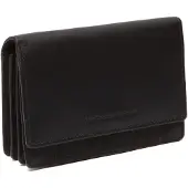 The Chesterfield Brand Leren Portemonnee Salzburg Harmonica Wallet Brown Donkerbruin