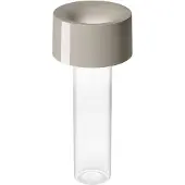 Foscarini Design tafellamp Fleur, dimbaar, wit / opaal, Woon-/ Eetkamer, Glas, Modern, tafellamp