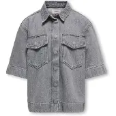ONLY GIRLS Blouse grey denim