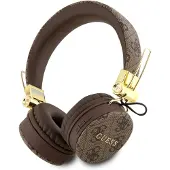 GUESS Pu Leather 4g Metal Logo Draadloze Koptelefoon