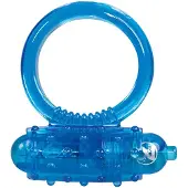 You2Toys - vibrerende penisring - siliconen - blauw