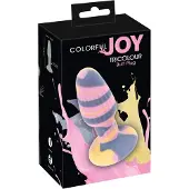 You2Toys Driekleurige Buttplug met Zuignap