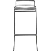 HAY Hee High barkruk 75 cm Asphalt grey