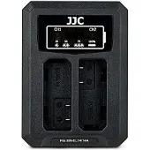 JJC DCH-ENEL14A USB Dual Battery Charger (voor Nikon EN-EL14/EN-EL14A)