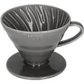 Hario Keramische koffiedruppelaar V60-02 Grey
