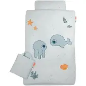 Done by Deer Bedlinen Junior Int Gots Jelly & Wally Wit Kinderen