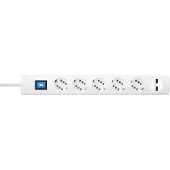 Kopp DUOv.5f.m.Sch.wit 1,4 USB