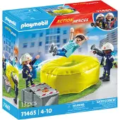 Playmobil Firefighter With Air Pillow Construction Game Geel Kinderen