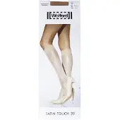 Wolford Satin Touch 20 Knee-Highs Set (3 units) - gobi