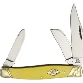 Rough Ryder Stockman Carbon Yellow