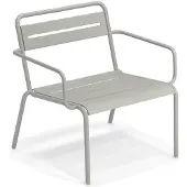 Emu Star Loungestoel Aluminium 2 stuks