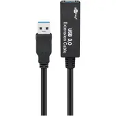 Pro 5m USB 3.0 - USB 3.0-stekker type A - Supersnelle gegevensoverdracht tot 5 Gbit/s - Zwart