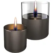 Tenderflame Lilly 8 & Lilly 10 Duo Pack – Gun Metal