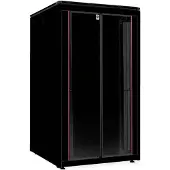 Roline 19-inch netwerkkast Pro 26 U, 800x800 BxD Glazen deur zwart