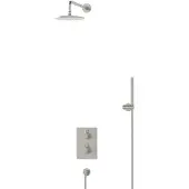 Maxaro Radius Regendouche Inbouw | Rvs 20 cm Regendouche Thermostatisch