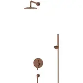 Maxaro Radius Regendouche Inbouw | Koper 20 cm Regendouche Eéngreeps