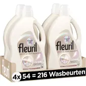 Fleuril 4x Wasmiddel 54 wasbeurten White & Light 2,430 liter