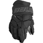 Bauer Hg Supreme Mach Ijshockey Handschoenen Zwart (intermediate) Zwart 12.0"