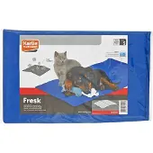 Karlie koelkussen Frosty, blauw maat S: 50x40cm hond