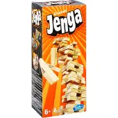 Hasbro Jenga Vernieuwde Editie met digitale dobbelsteen Gezelschapsspel Officiële +6.