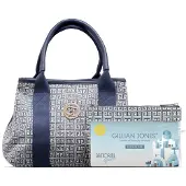 Gillian Jones Mary Bag-santorini Print Mary Make-up Accessoire Set