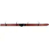 Clayre & Eef Wandkapstok 4 haken ski 172x8x12 cm hout metaal