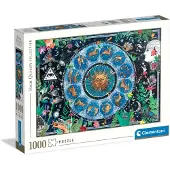 Clementoni CLE Puzzel 1000, hoge kwaliteit, astrologisch diagram, artikelnummer 39890