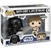 Funko POP! Star Wars Darth Vader & Luke Skywalker (Set van 2) vinylfiguren Unisex Pop! - Neutraal - Standard