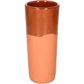 MamboCat Set van 4 klei mokken 330ml gedeeltelijk geglazuurd - 12968