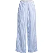 Ralph Lauren Pyjamabroek ' Shirting Stripes ' lichtblauw / wit