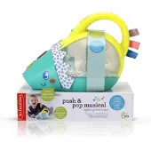 Infantino speelgoed stofzuiger Push & Pop Muzikaal Licht en Geluid.