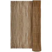 vidaXL Wilgenhek 120 x 500 cm Wilg Naturel