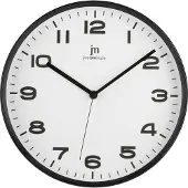 Justaminute 00875N wand- & tafelklok Kwartsklok Cirkel Zwart