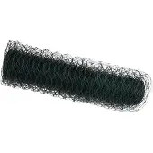 vidaXL Hexagon Hek 0,6 x 50 m PVC Groen