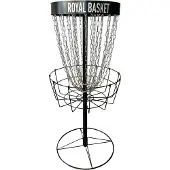 Viking Discs Royal Basket Disc Golf Basket, Black Edition