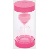 TickiT zandloper speelgoed ColourBright 2 minuten roze educatief.