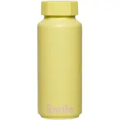 Design Letters thermosfles Smile-geel