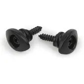 Daddario Elliptical End Pins Black