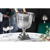 Invicta Elegante champagnekoeler CHAMPAGNE 40cm zilveren flessenkoeler - 37606