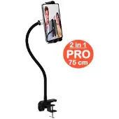 Develop-free Tablet houder + Telefoonhouder PRO (2 in 1) met 75 cm hals