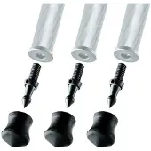 Gitzo GSF30S spike+rubber foot 30mm 3 pc